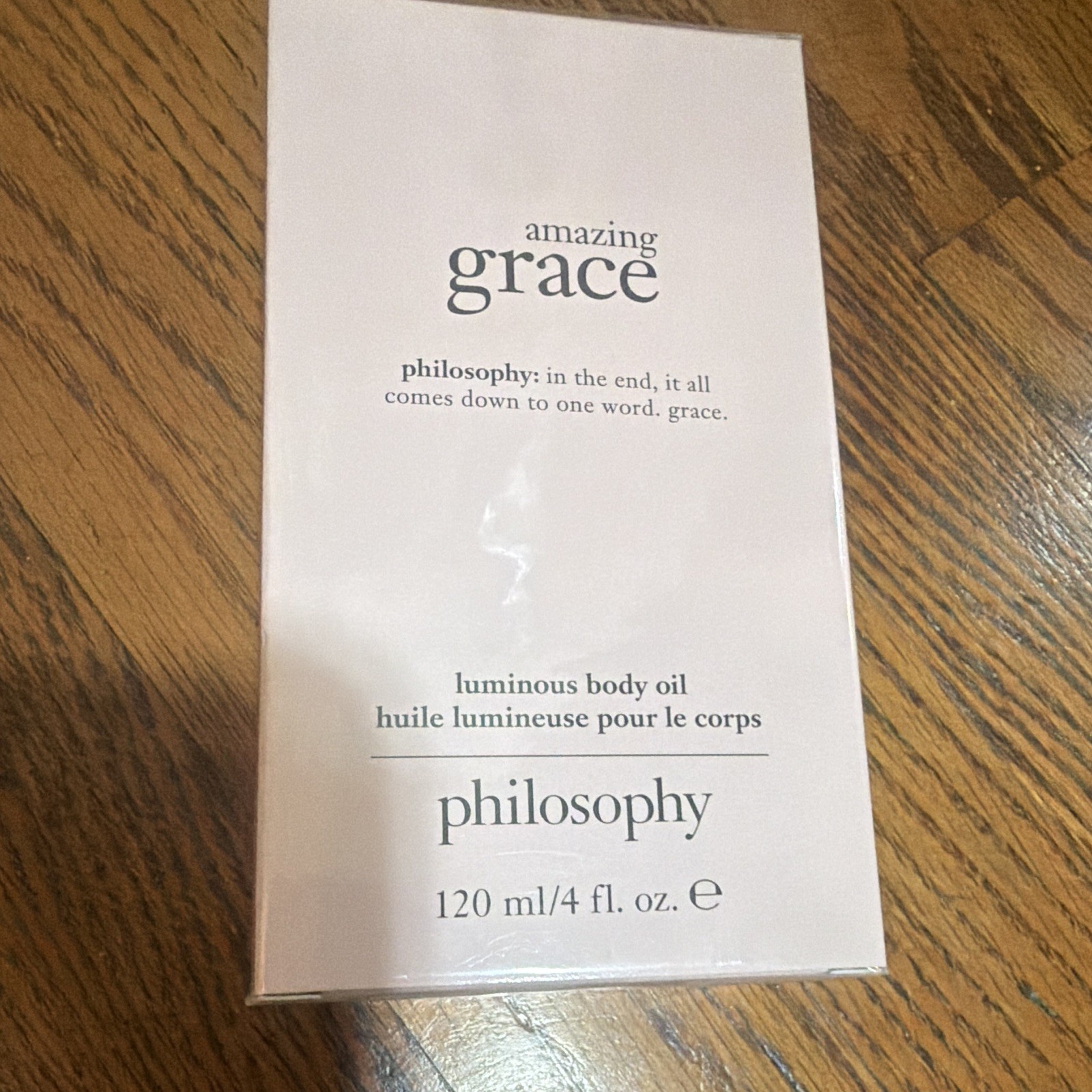 Philosophy Amazing Grace Luminous Body Oil 4 fl oz Regular Size Women