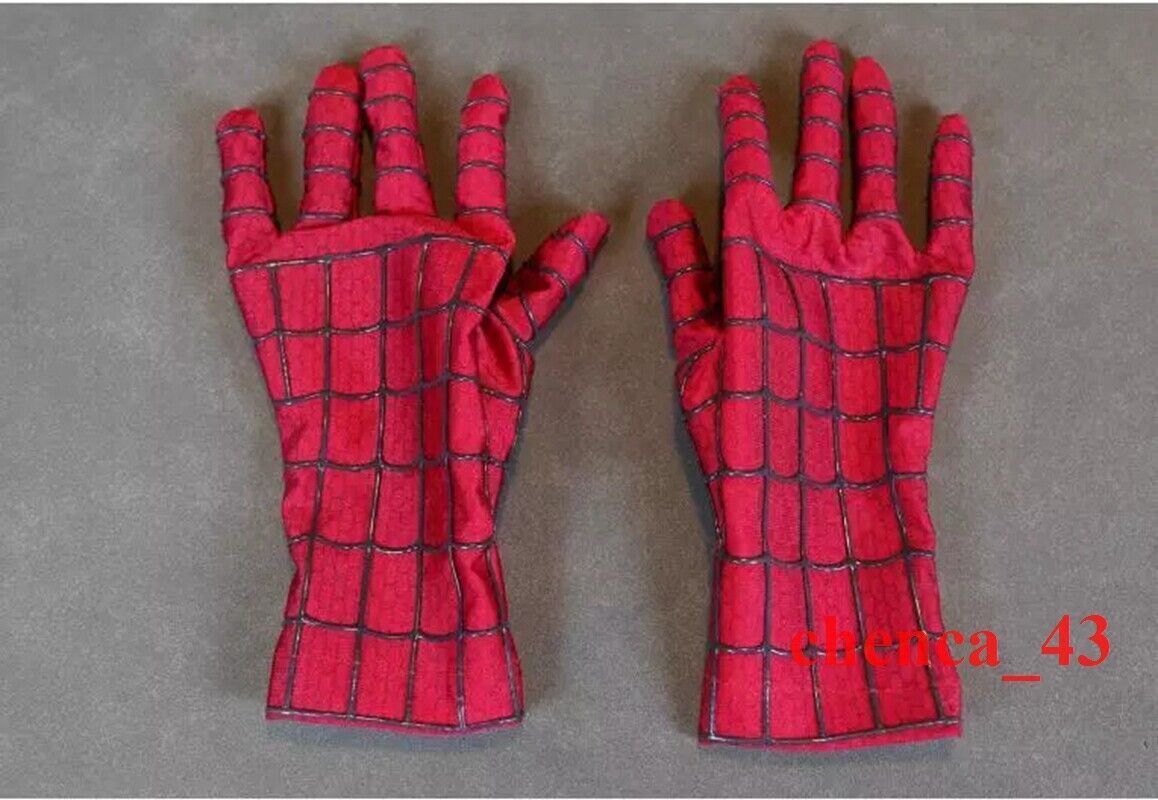 Long Amazing Spider-Man 2 Adult 3D Gloves Spiderman Cos Costume Accessory Gifts
