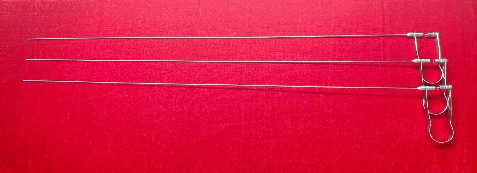 Laparoscopic Urology PCNL Bipronge Forceps 3fr 60cm Reusable Instruments - 3pc