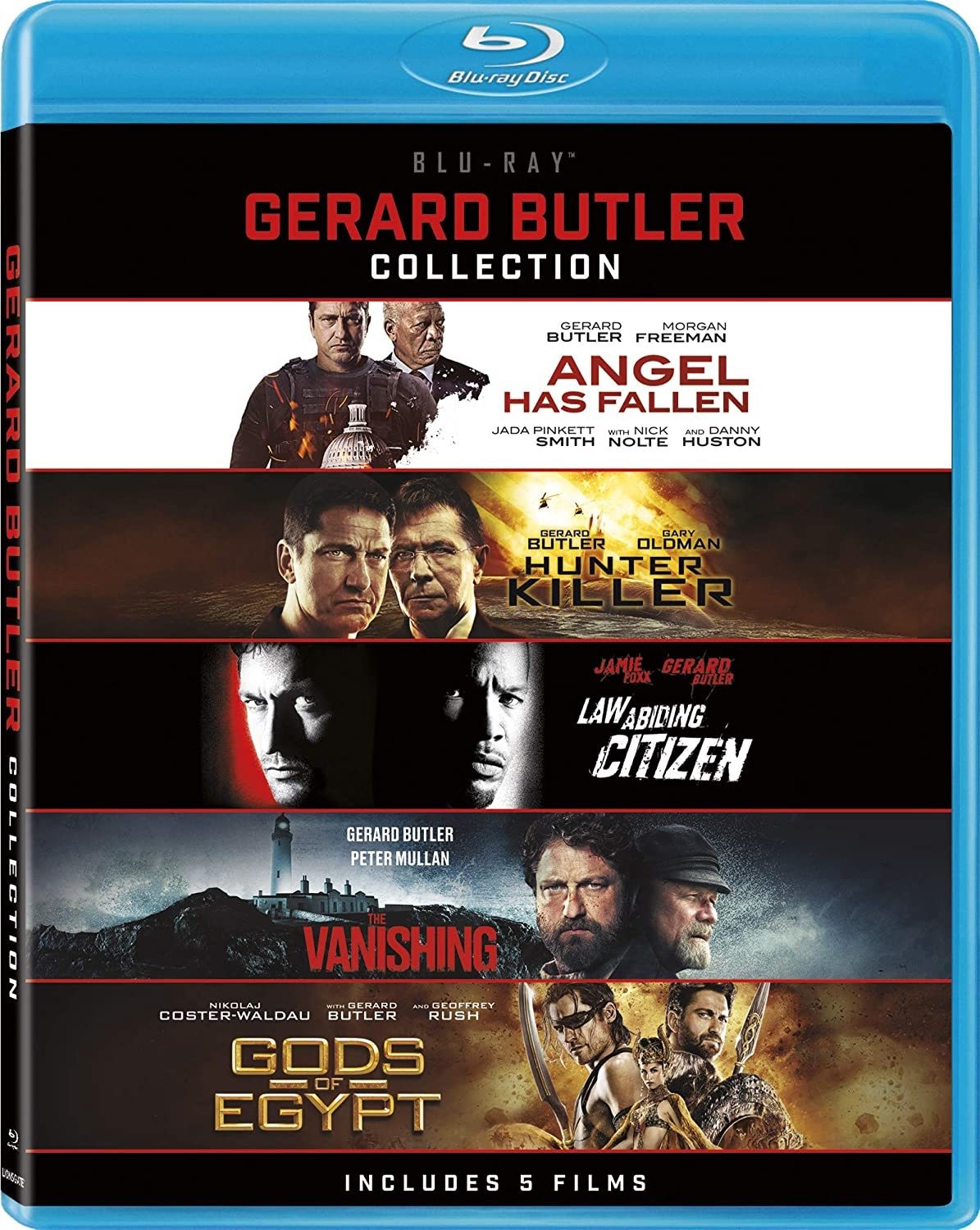 Gerard Butler 5-Film Collection (Blu-ray) NEW Gerard Butler 5-Film Collection (Blu-ray) NEW