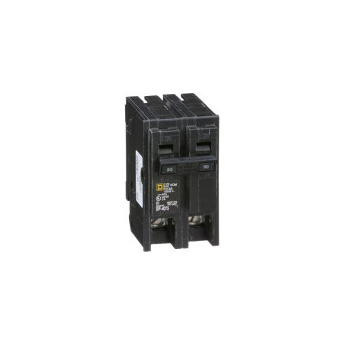 Square D HOM290 90 Amp 2 Pole 120/240V Mini Circuit Breaker