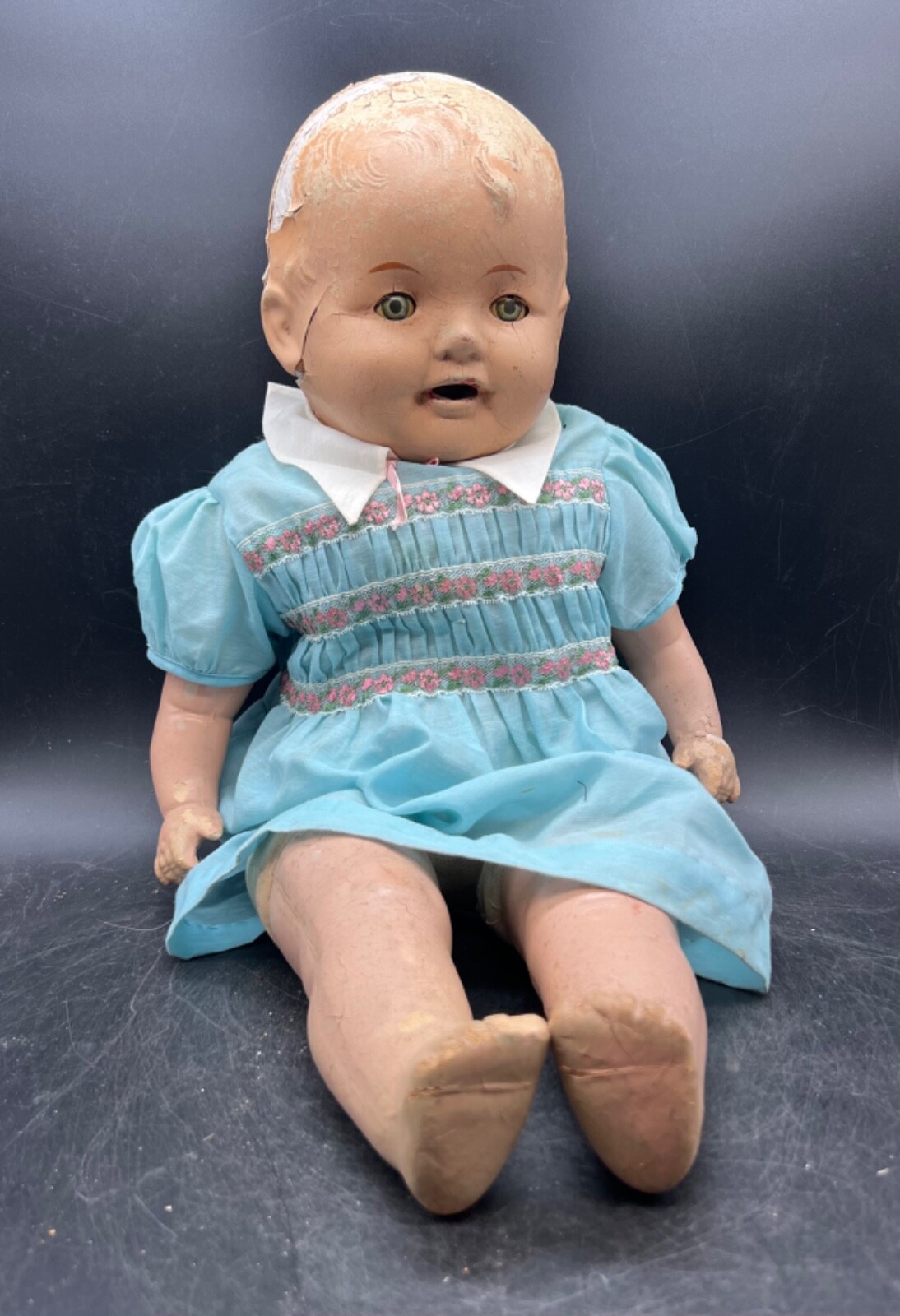 Vintage Baby Girl Doll 26\