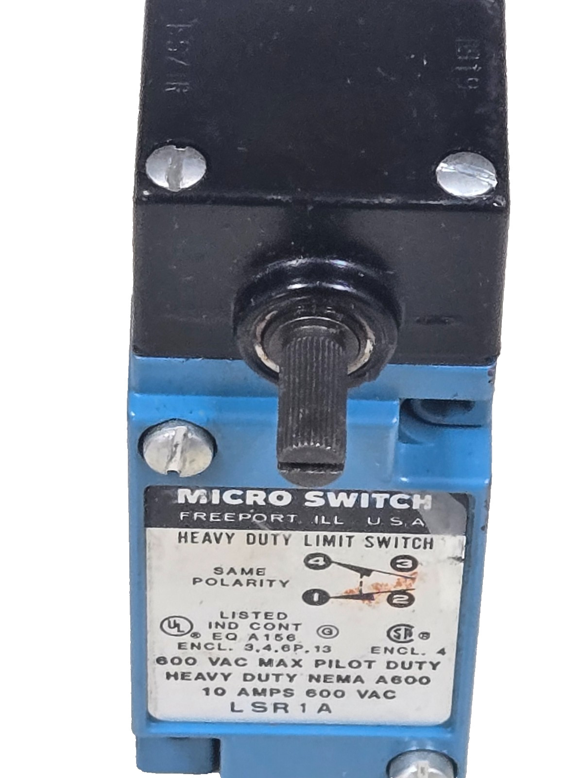 LSR1A Honeywell Side Rotary Actuated Limit Switch