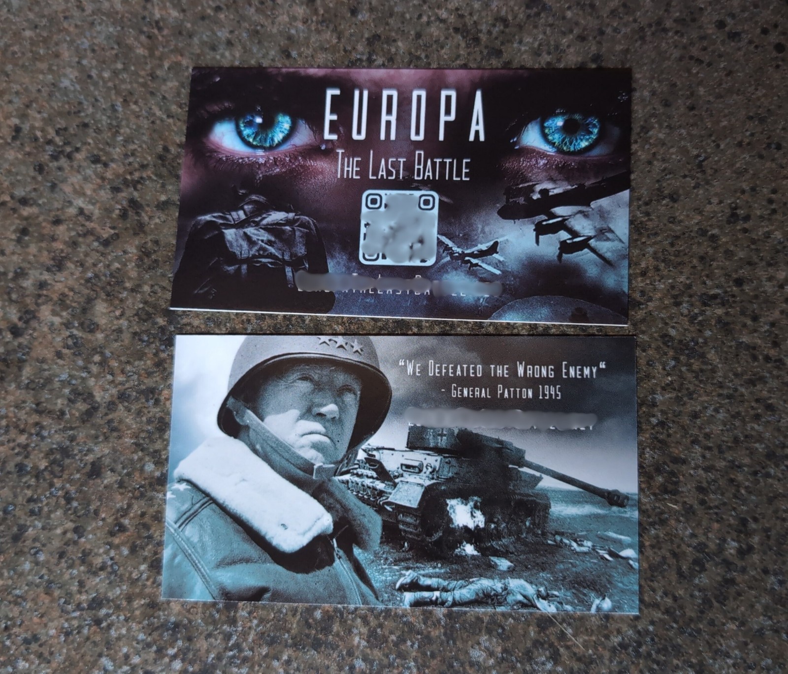 The Last Battle [Europa] Business Cards | 2500 Cards Pack