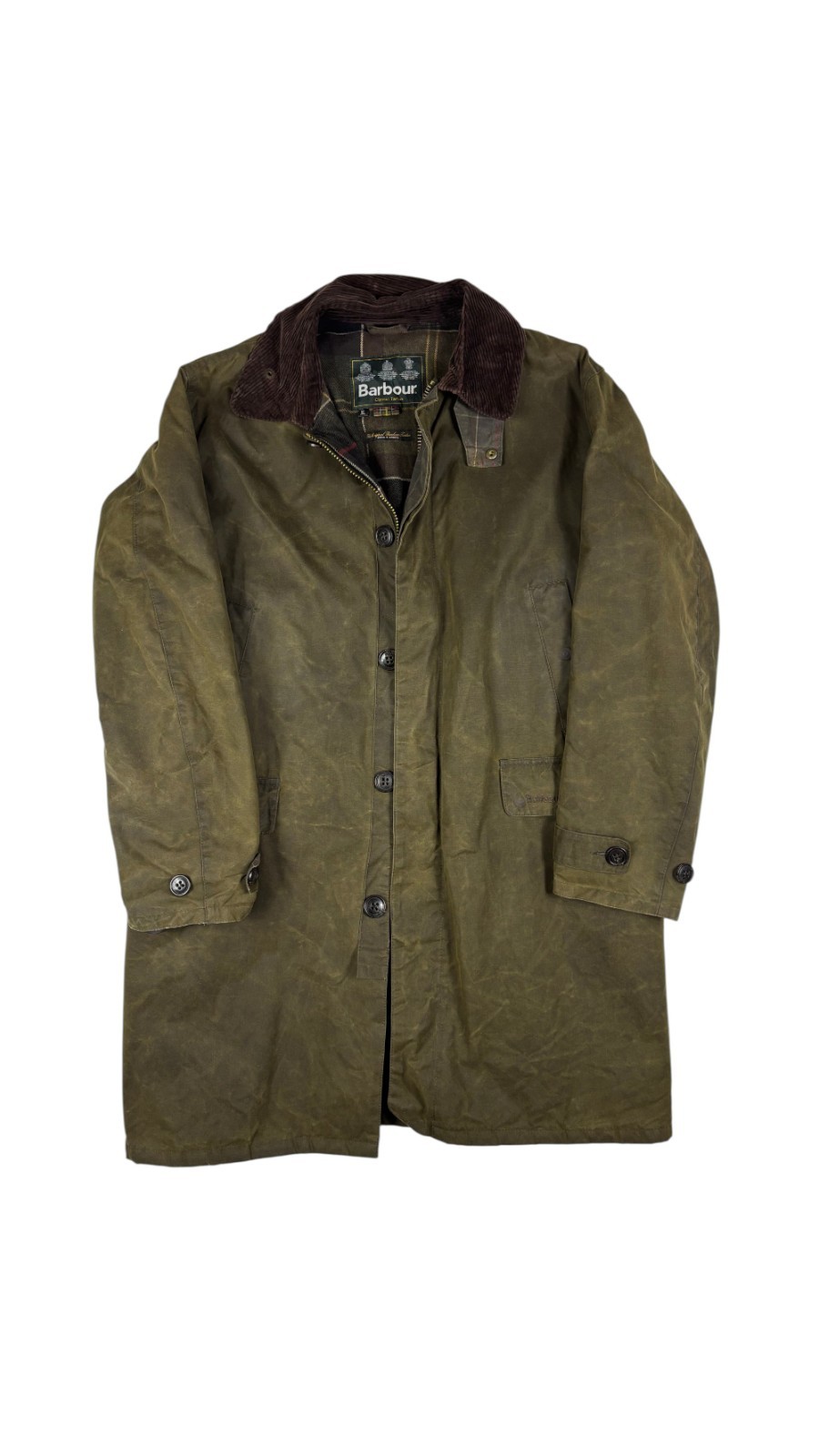 BARBOUR NAIRN WAX PARKA SIZE XL