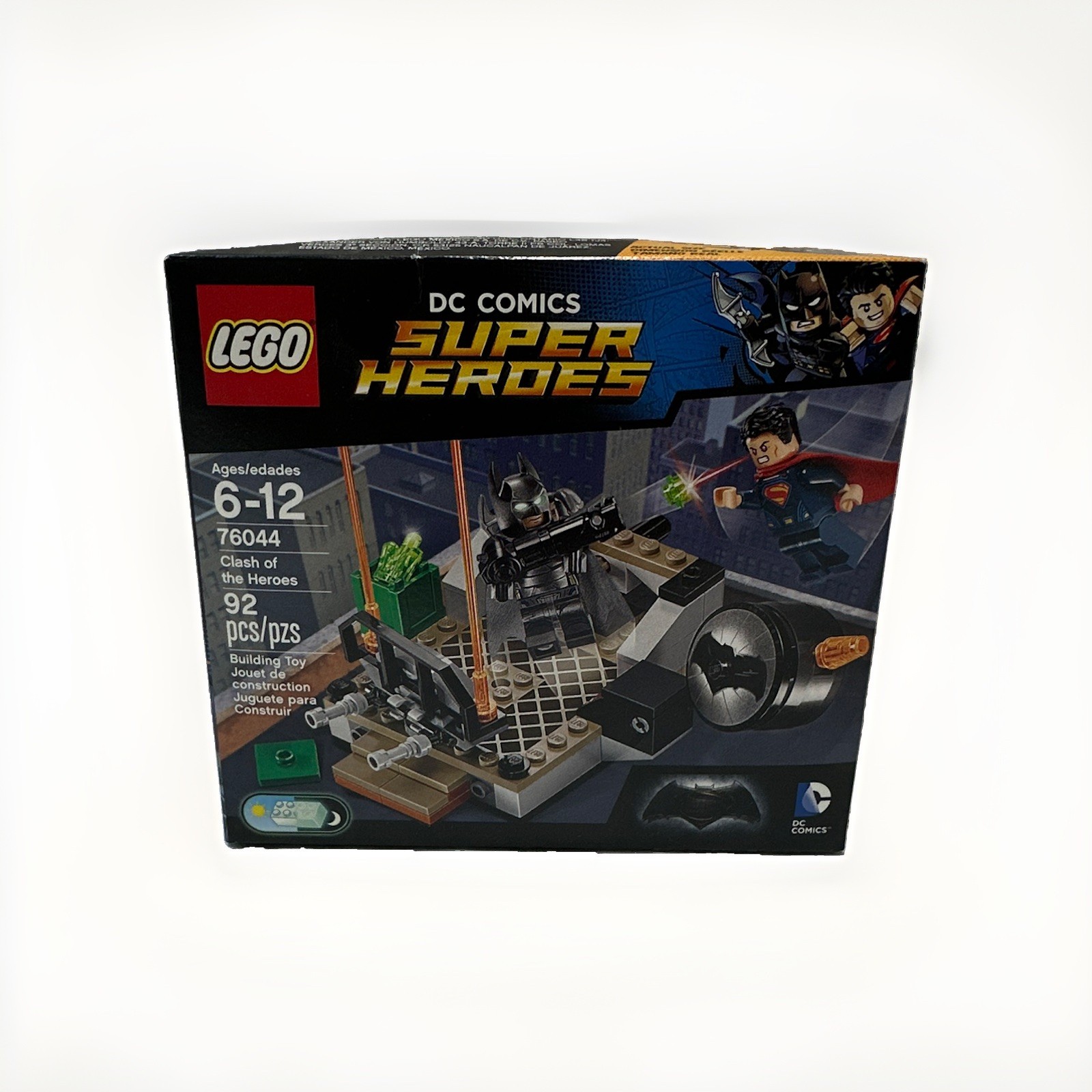 BNIB LEGO DC Comics Super Heroes 76044 Clash of the Heroes Batman Superman