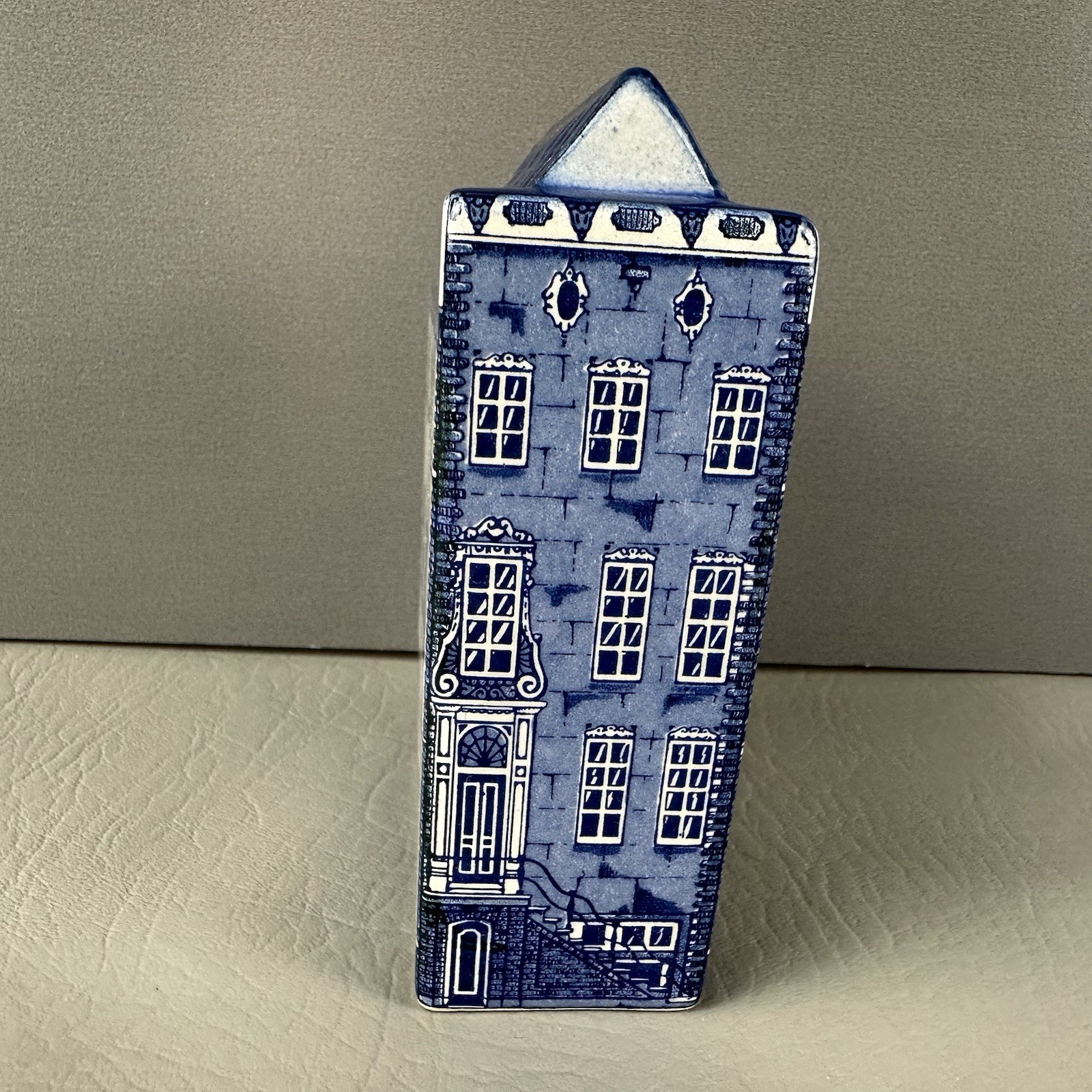 Vintage Delft's Canal House Hand Painted Holland Blue Ceramic 5