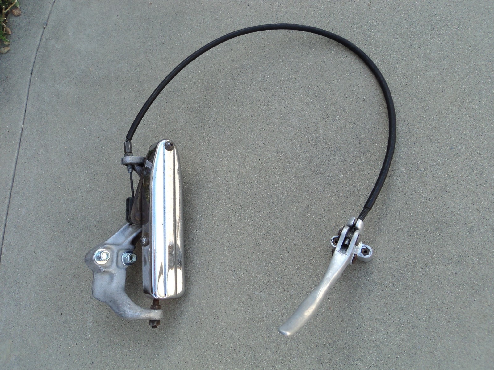 Harley Panhead Mouse Trap with Clutch Lever