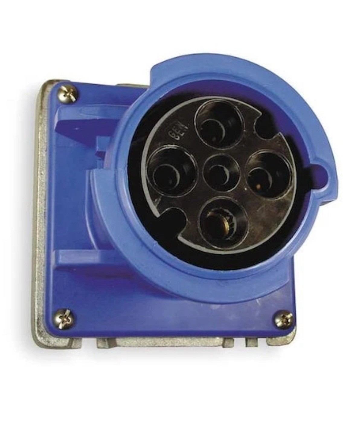 Hubbell Wiring Device-Kellems A460r9 Watertight Pin & Sleeve Receptacle, 60 A,