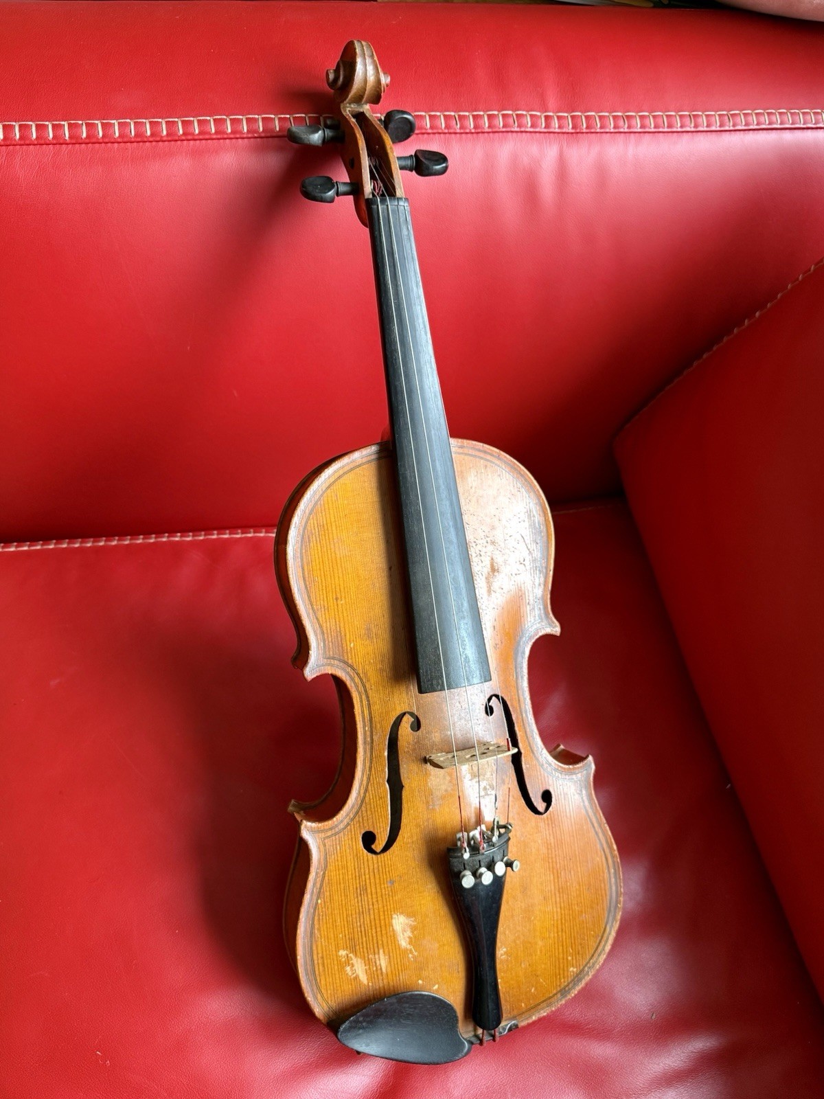 Antique VIOLIN PAOLO MAGGINI Copy Czecho-Slowakia Circa 1918-1920