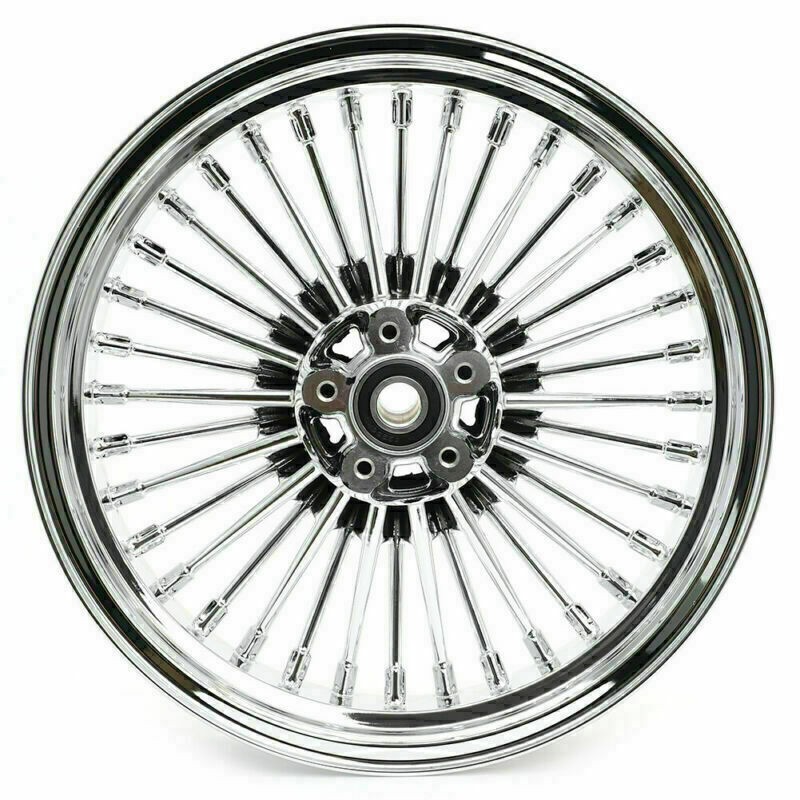 16x3.5 Fat Spoke Rear Wheel Rim For Harley Softail Heritage Classic Deluxe FLSTC