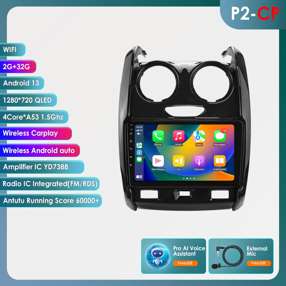 CarPlay For Renault Duster 2015-2020 9