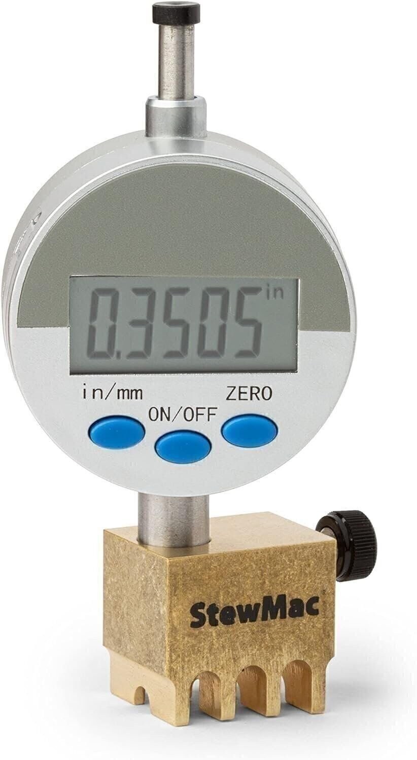 StewMac Digital Nut Slotting Gauge, For Guitar and Most Instruments (12203) StewMac Digital Nut Slotting Gauge, For Guitar and Most Instruments (12203)