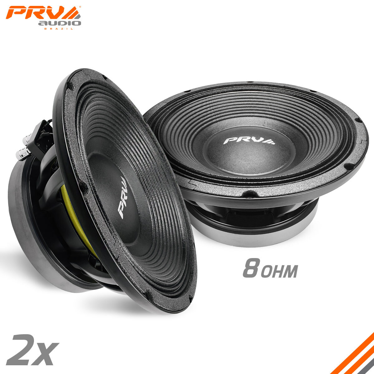 2x PRV Audio 12W1600 Low Frequency Woofer PRO Loudspeakers 12\