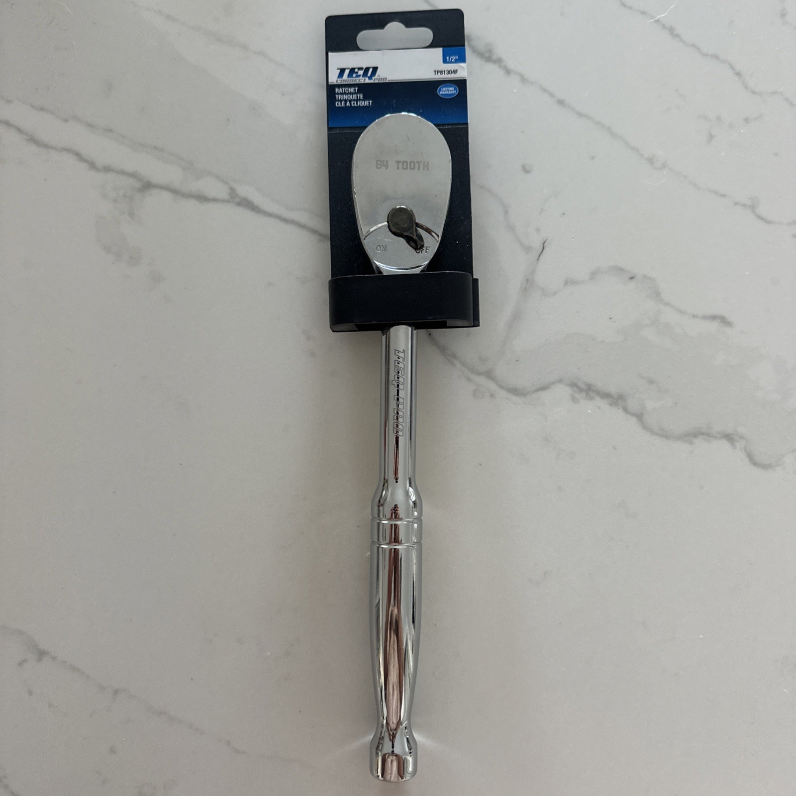 Teq Correct Pro By GearWrench 1/2” Drive, 84 Tooth 11.5” Ratchet - 81304F
