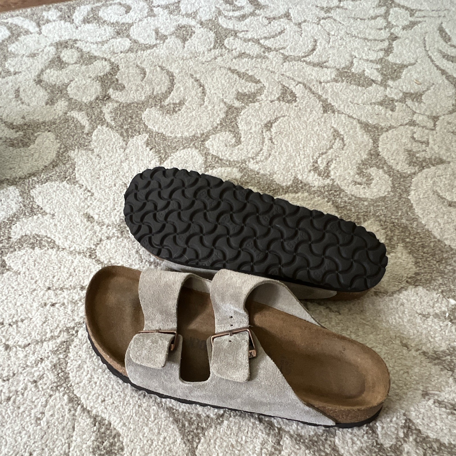 Grey Suede Birkenstock Size 41