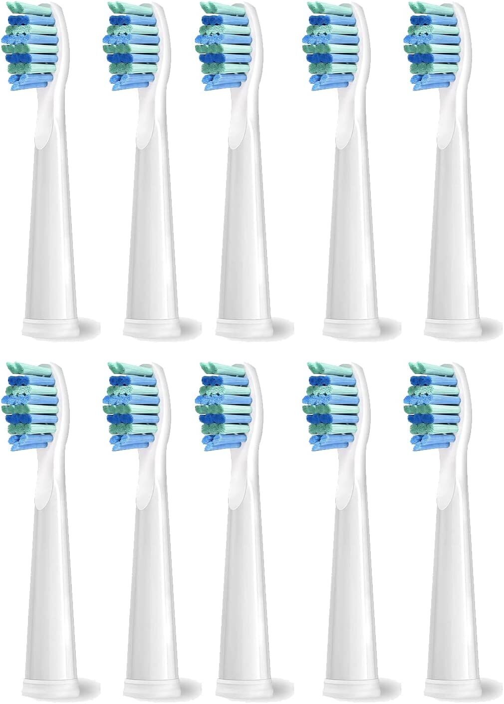 10 Packs Electric Toothbrush Replacement Heads For DrDent / Dr.Dent / Dr Dent