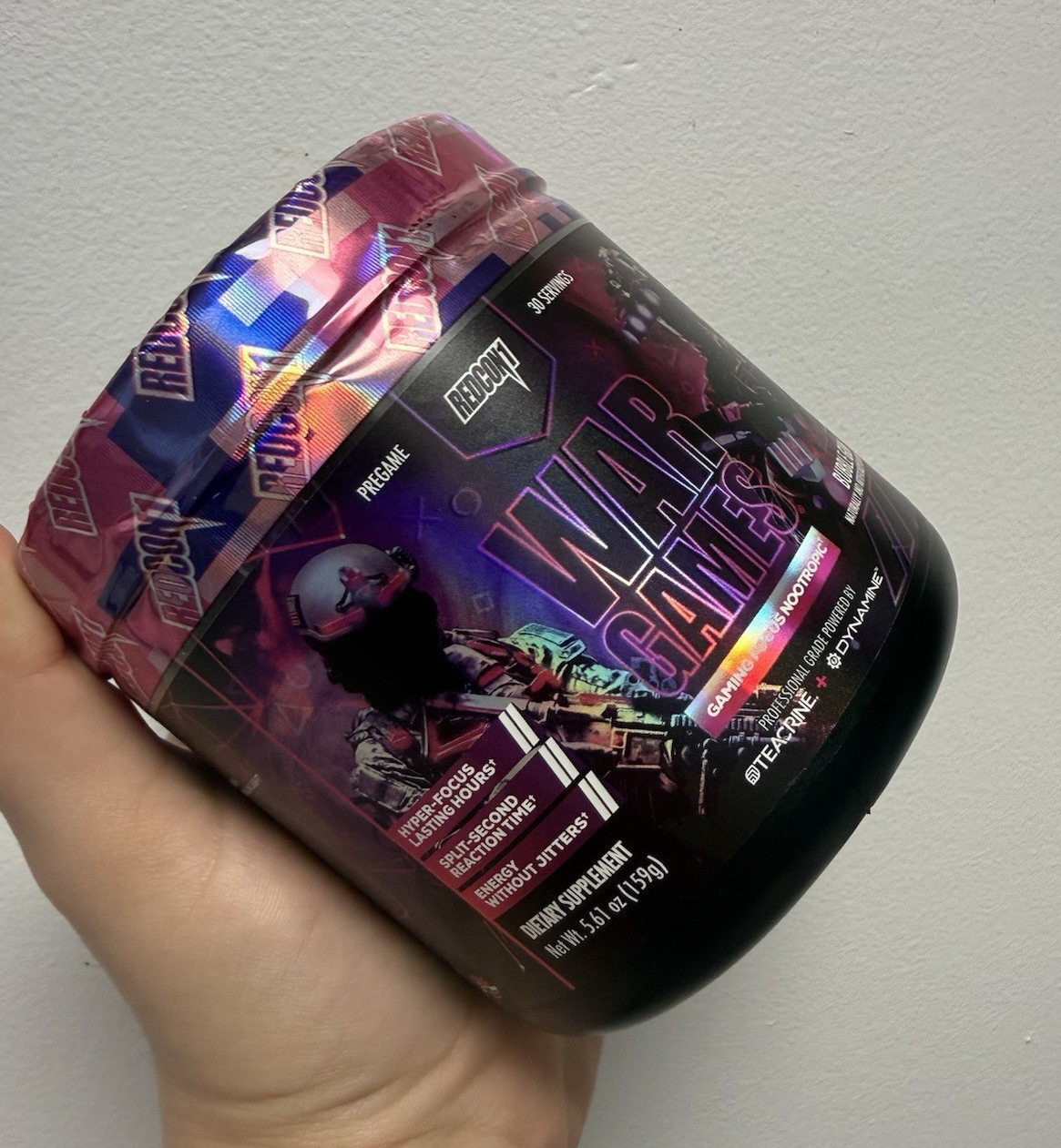 REDCON1 War Games Pre-Workout Powder, Bubble Gum Flavor, 30 Servings REDCON1 War Games Pre-Workout Powder, Bubble Gum Flavor, 30 Servings