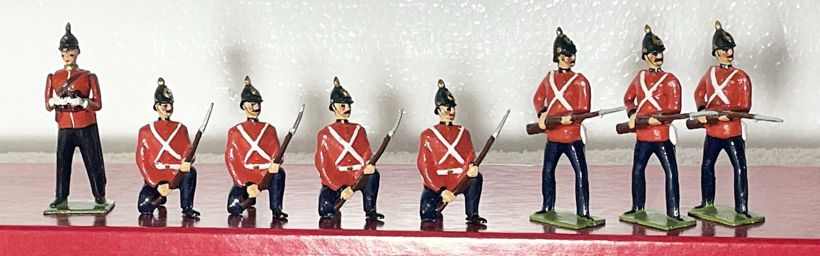 New Boxed Collectible Toy Soldiers by W BRITAIN Set # 17 Somerset Light Infantry