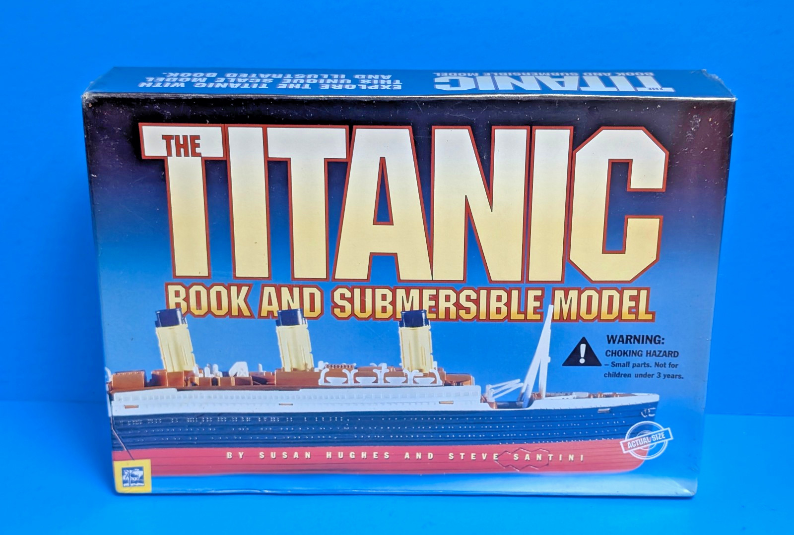 Titanic Submersible Model and Book 1999 by Santini and Hughes NEW Sealed Titanic Submersible Model and Book 1999 by Santini and Hughes NEW Sealed