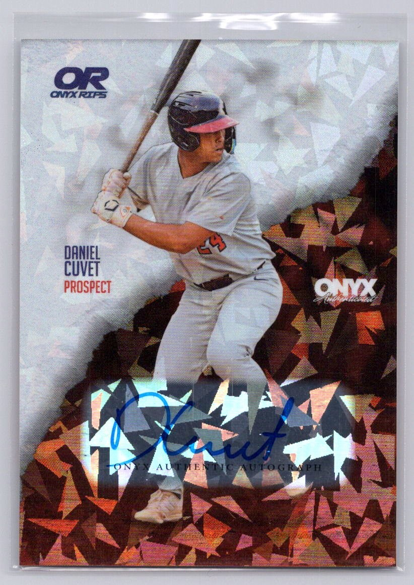 2024 Onyx Rips #RADACU Daniel Cuvet Autographs SP /465 2024 Onyx Rips #RADACU Daniel Cuvet Autographs SP /465