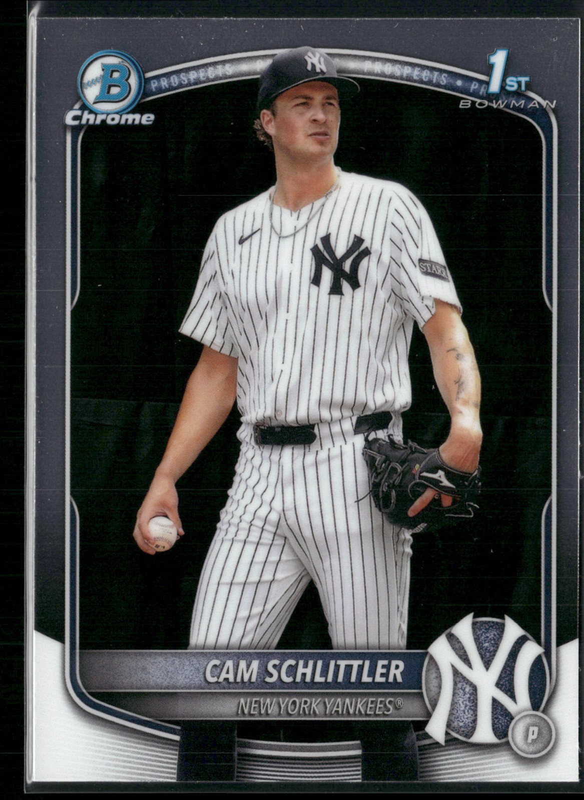 Cam Schlittler 2025 Bowman Chrome BCP-166 1st Yankees