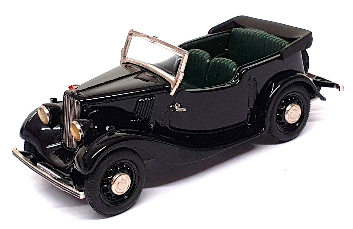 Crossway Models 1/43 Scale CM11A - Morris 8 SII Tourer - Black