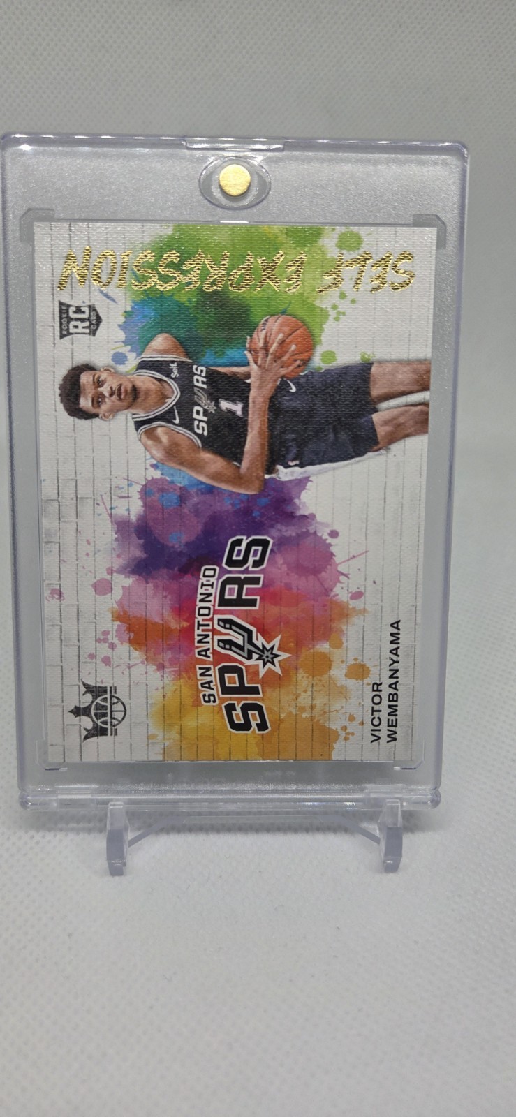 2023-24 Panini Court Kings Victor Wembanyama Self Expression Rookie RC #7 Spurs 2023-24 Panini Court Kings Victor Wembanyama Self Expression Rookie RC #7 Spurs