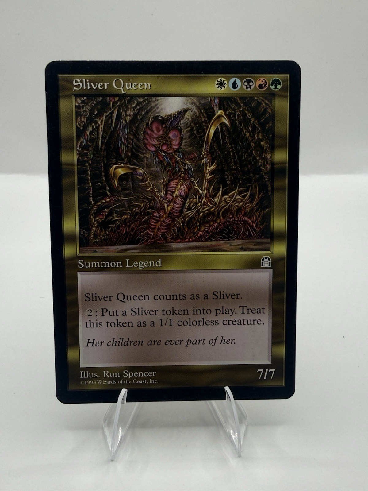 MTG Sliver Queen Stronghold NM Rare Reserved List