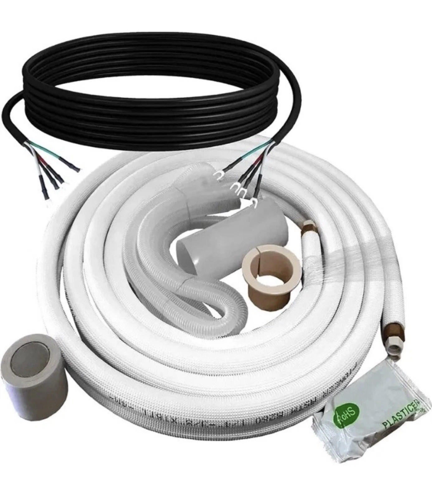 ⚡️PARKER Davis HVAC Copper Piping Kit for Mini Split Installation 1/4 x 3/8-16ft