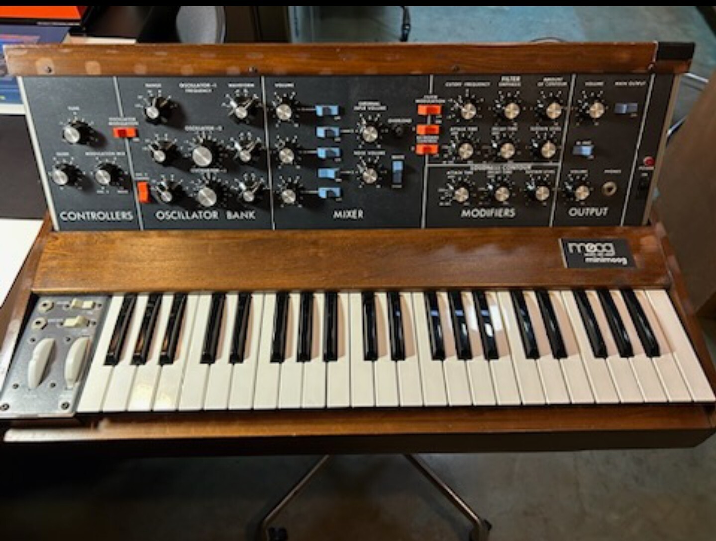 1973 Mini Moog Model D -LL 1973 Mini Moog Model D -LL
