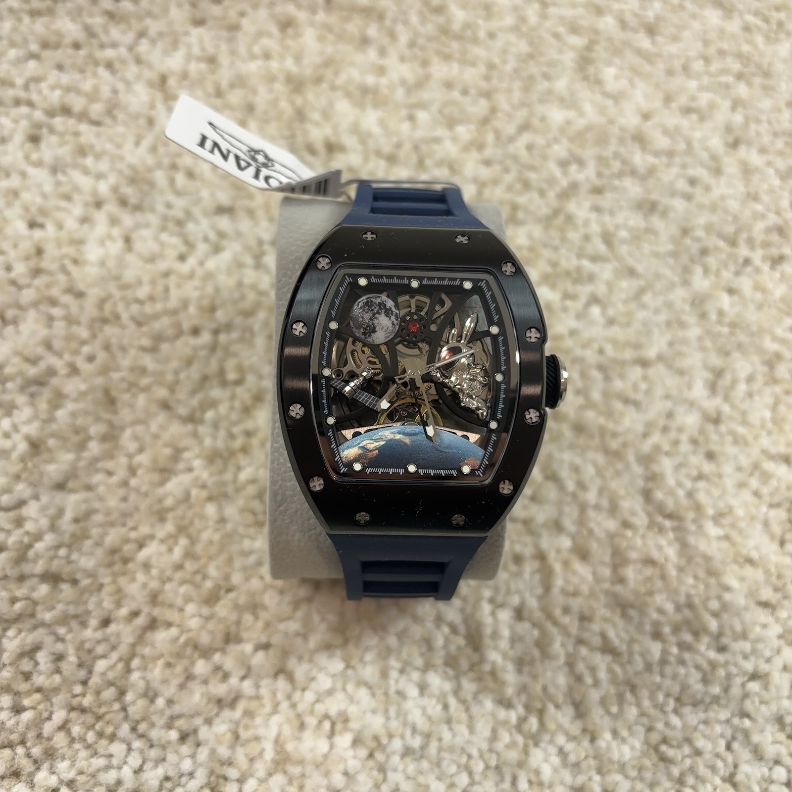 Invicta S1 Rally Interstellar Automatic Men's 41mm Watch Navy Blue Black 49009
