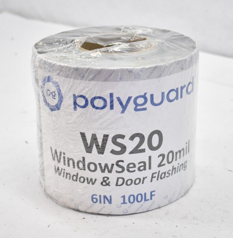 Polyguard WS20 Window Seal & Door Flashing Roll 20 Mil 6\