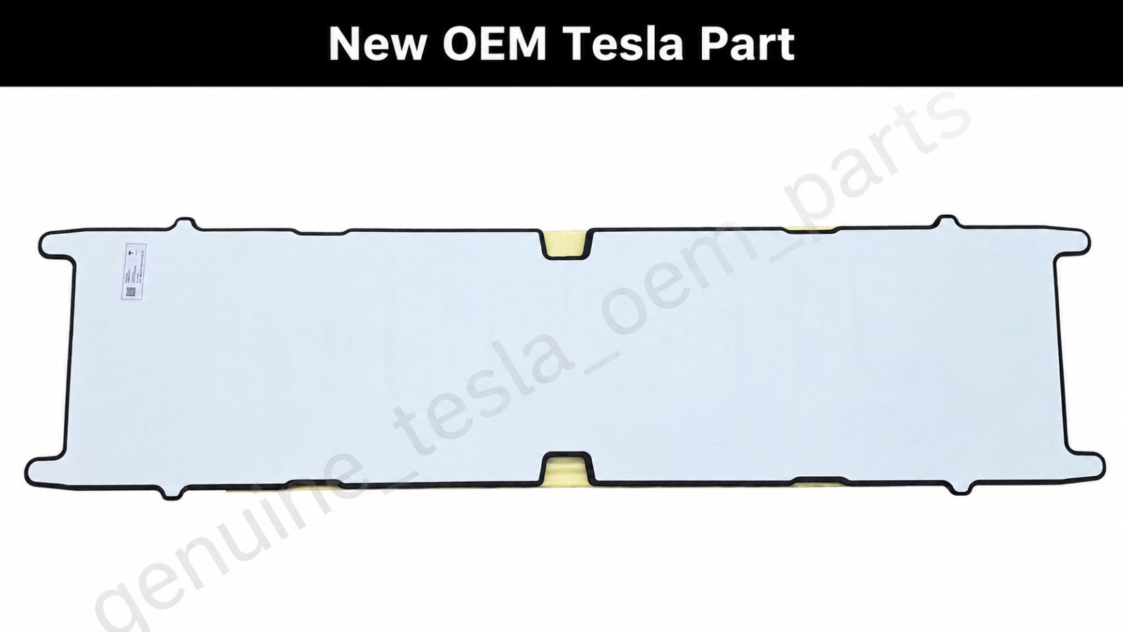 17-24 Tesla Model 3 20-25 Model Y Floor Reinforcement OEM 1608472-00-C