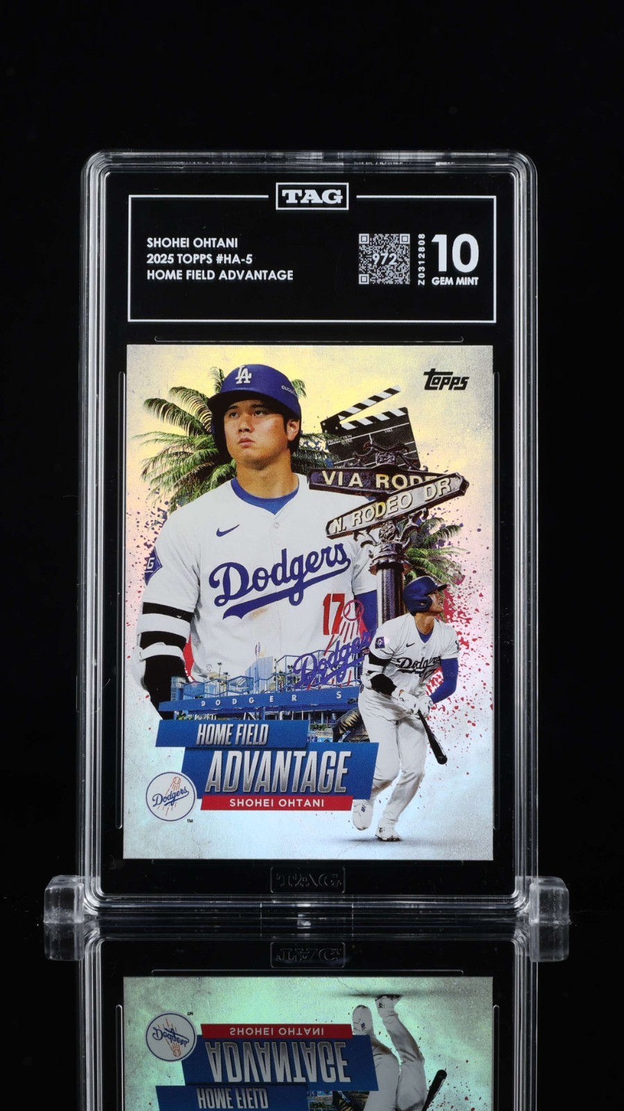 2025 Topps Shohei Ohtani #HA-5 Home Field Advantage TAG 10 (972) 2025 Topps Shohei Ohtani #HA-5 Home Field Advantage TAG 10 (972)
