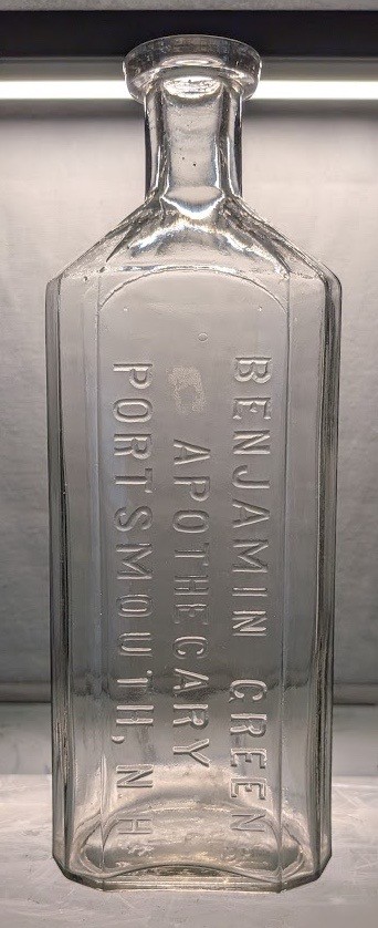 Rare Large Benjamin Green Apothecary Portsmouth NH Rare Large Benjamin Green Apothecary Portsmouth NH