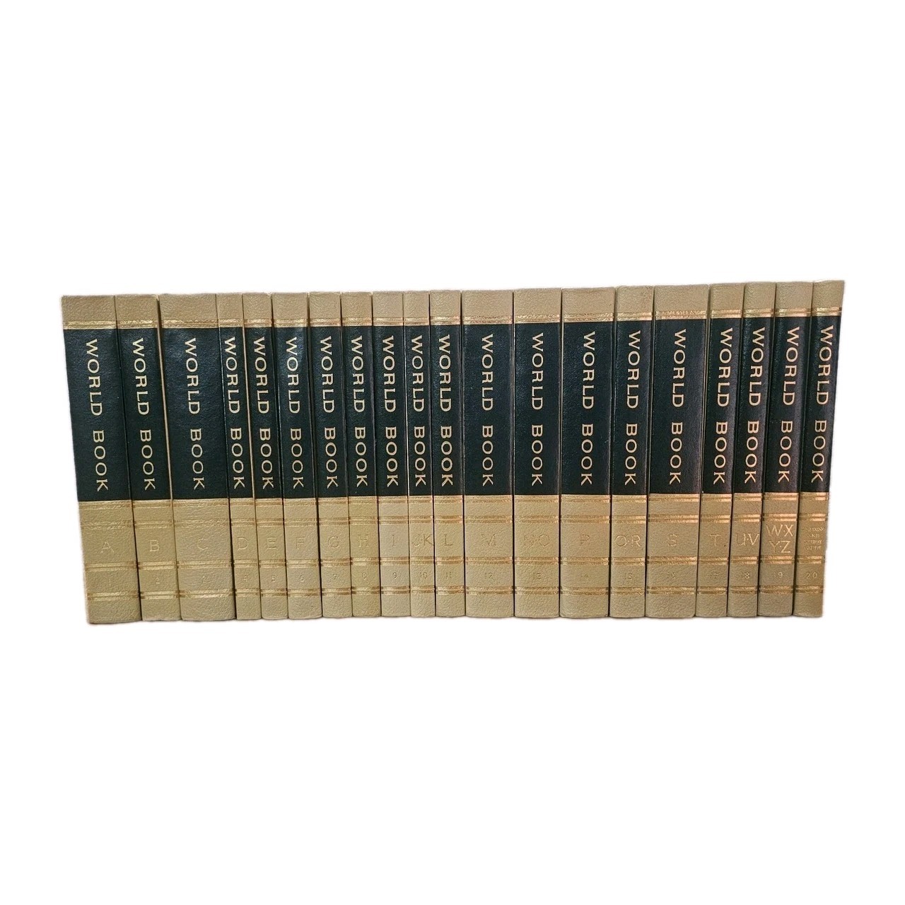 World Book Encyclopedia 1961 Complete 20 Volume Set A-Z Index Vintage Hardcover World Book Encyclopedia 1961 Complete 20 Volume Set A-Z Index Vintage Hardcover