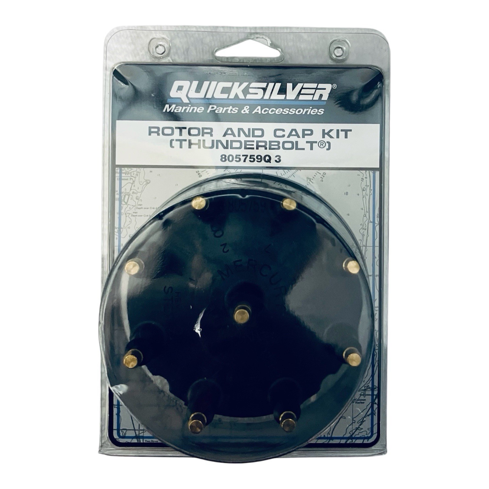 NEW GENUINE QUICKSILVER 805759Q3 Distributor Cap & Rotor Kit V8 Thunderbolt IV