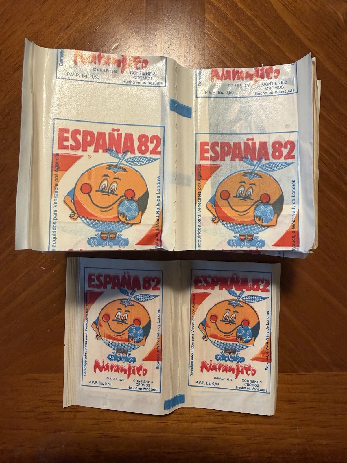 FIFA World Cup 1982 (España 82) 100 Sticker Packs - Reyauca Maradona Rookie