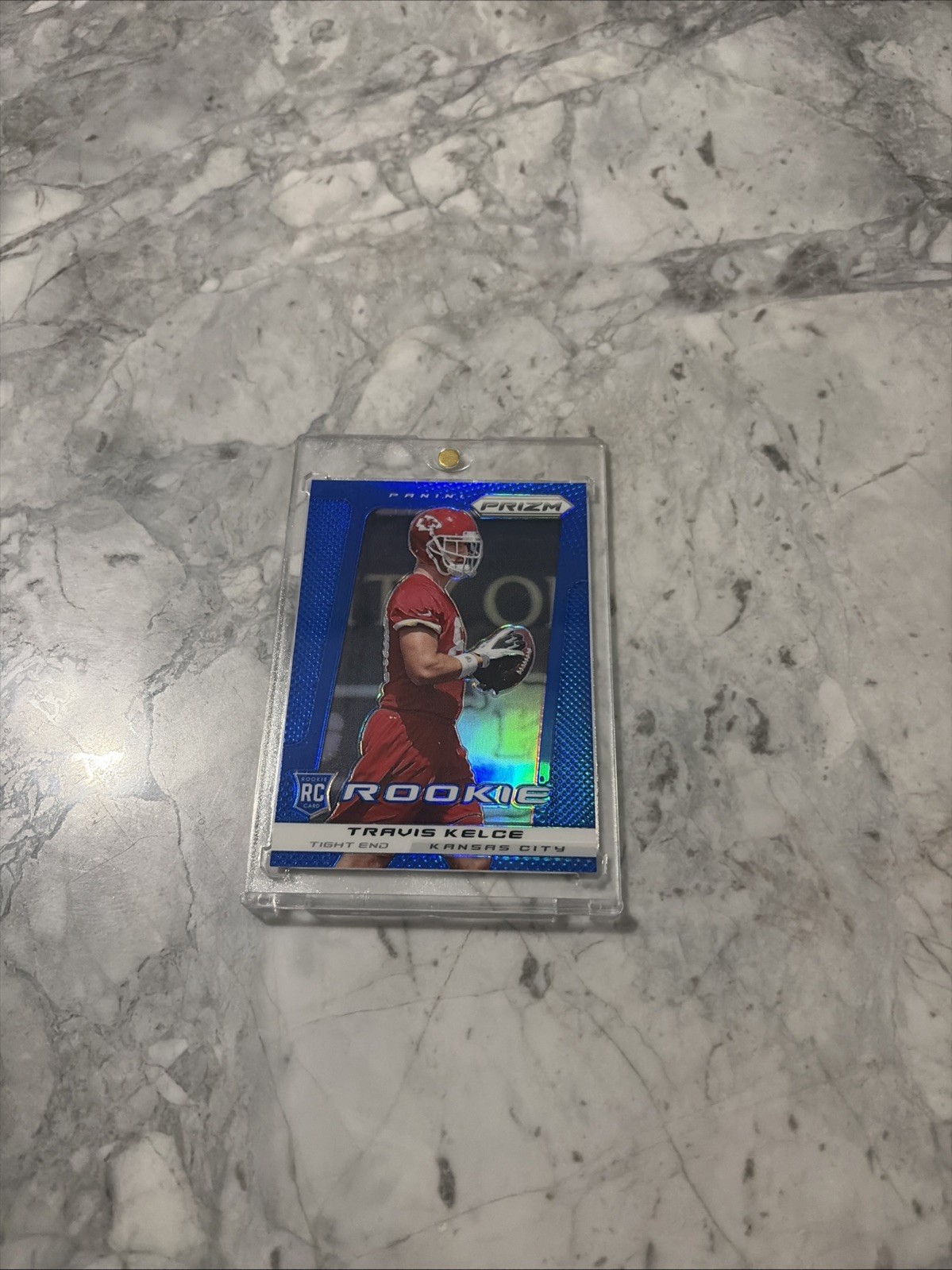 2013 Panini Prizm - Rookie Travis Kelce #292 Blue Prizm (RC) Rare 2013 Panini Prizm - Rookie Travis Kelce #292 Blue Prizm (RC) Rare