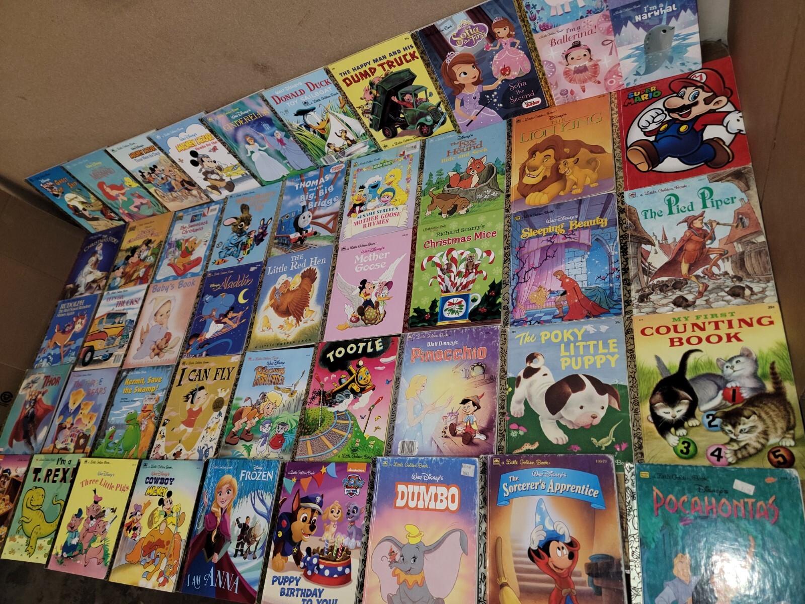 Lot of 10 A Little Golden Vintage Walt Disney Classic Kids Books MIX UNSORTED Lot of 10 A Little Golden Vintage Walt Disney Classic Kids Books MIX UNSORTED