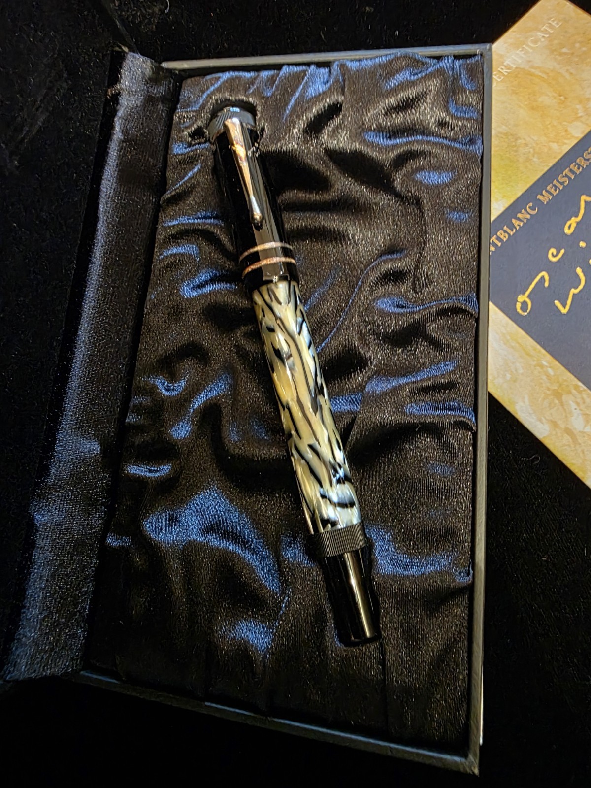 Montblanc Fountain Pen Limited Edition Oscar Wilde Med Pt New In Box Never Inked