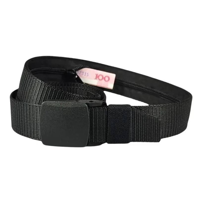 Travel Security Money Belt with Hidden Pocket Anti-Theft Hidden Waist Money Belt