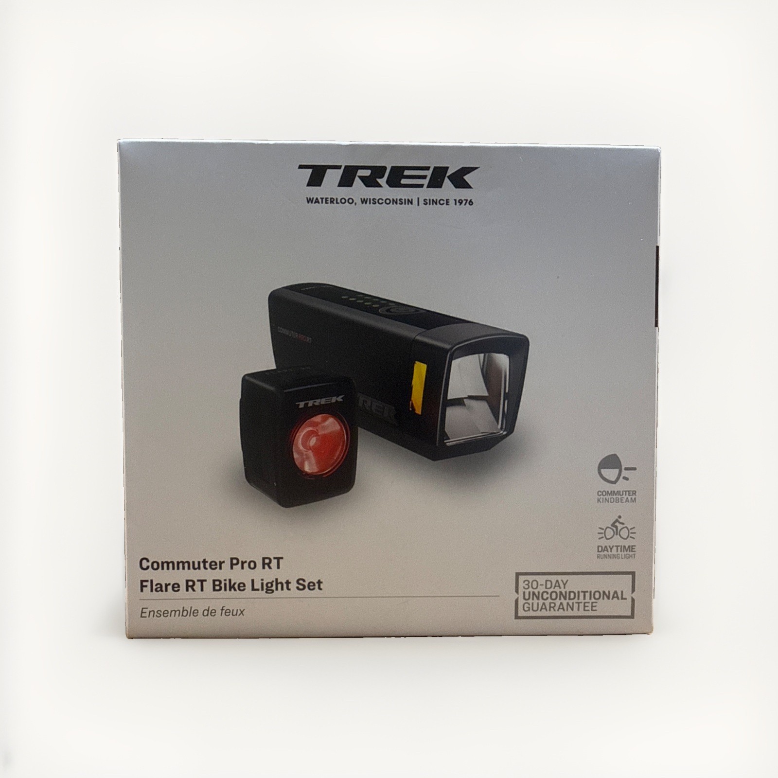 TREK Commuter Pro RT (1000 lumens) / Flare RT (90 lumens) Bike Light Set $209.99