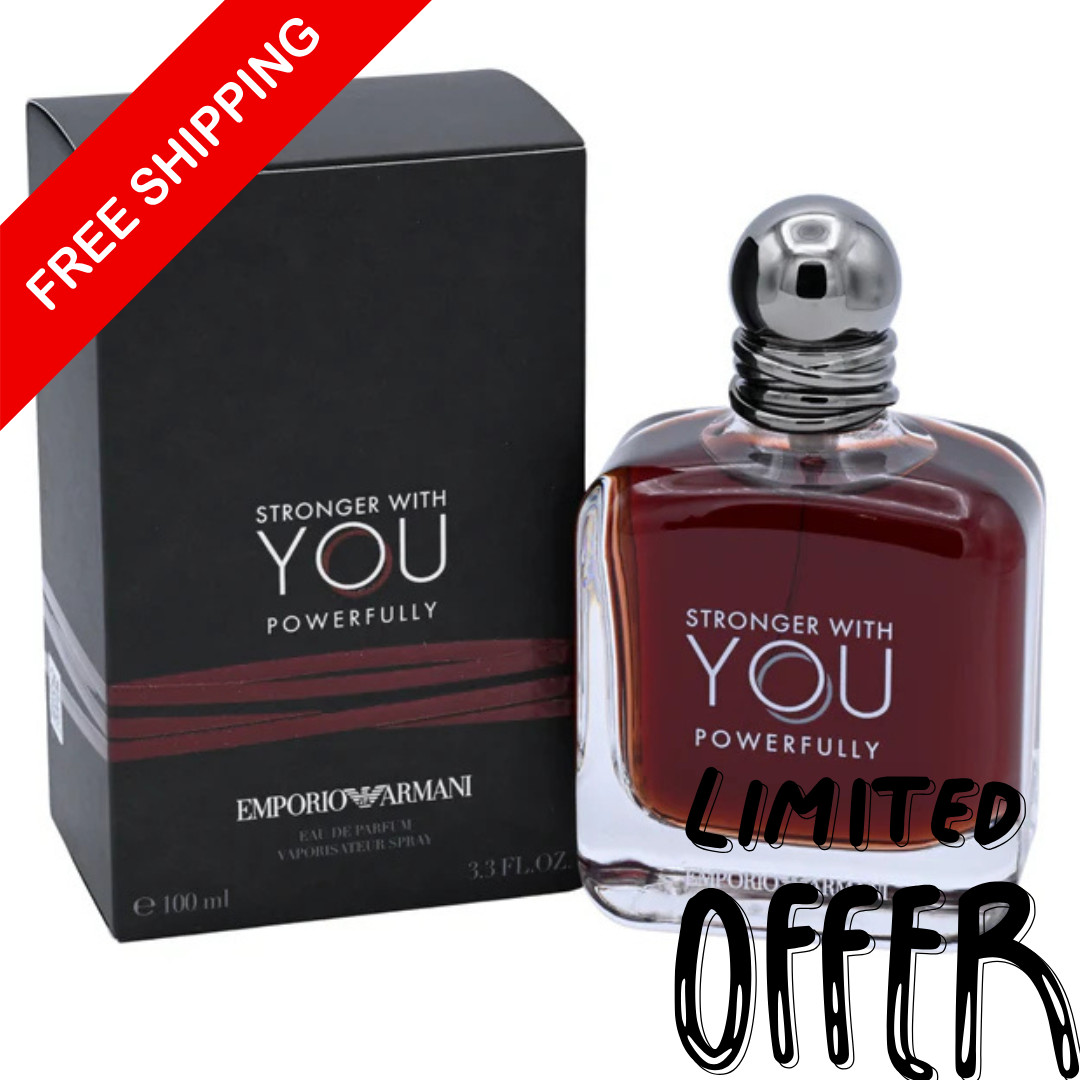 Stronger With You Powerfully Edp 3.3oz/100ml by Еmporio Armani, Sealed. Stronger With You Powerfully Edp 3.3oz/100ml by Еmporio Armani, Sealed.