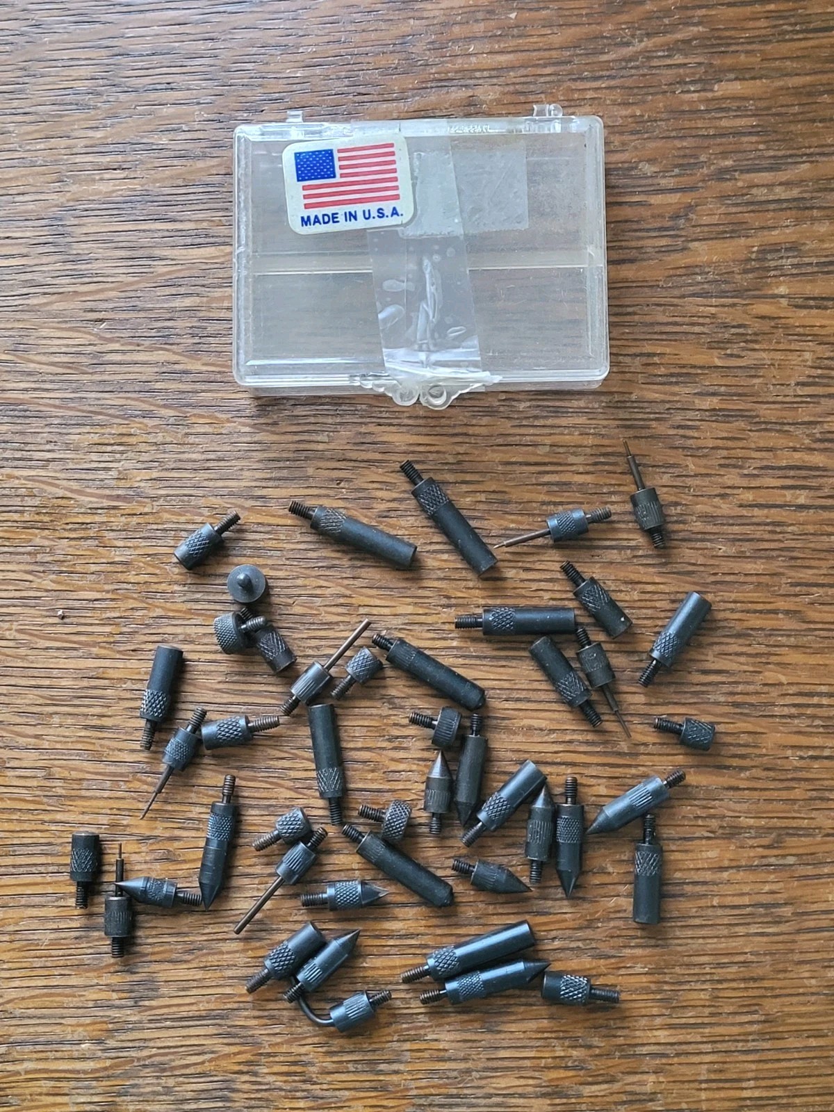(45) Misc. Indicator Points Contact Tips Adaptors Unbranded Machinist Tools (45) Misc. Indicator Points Contact Tips Adaptors Unbranded Machinist Tools