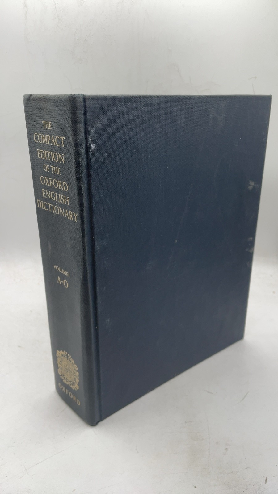 The Compact Edition of the Oxford English Dictionary, Volume I: A-O Hardcover...