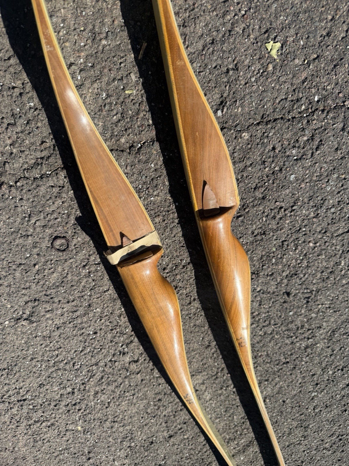 Lot Of 2 Vintage York Recurve Bows Cadet And Crescent Lot Of 2 Vintage York Recurve Bows Cadet And Crescent