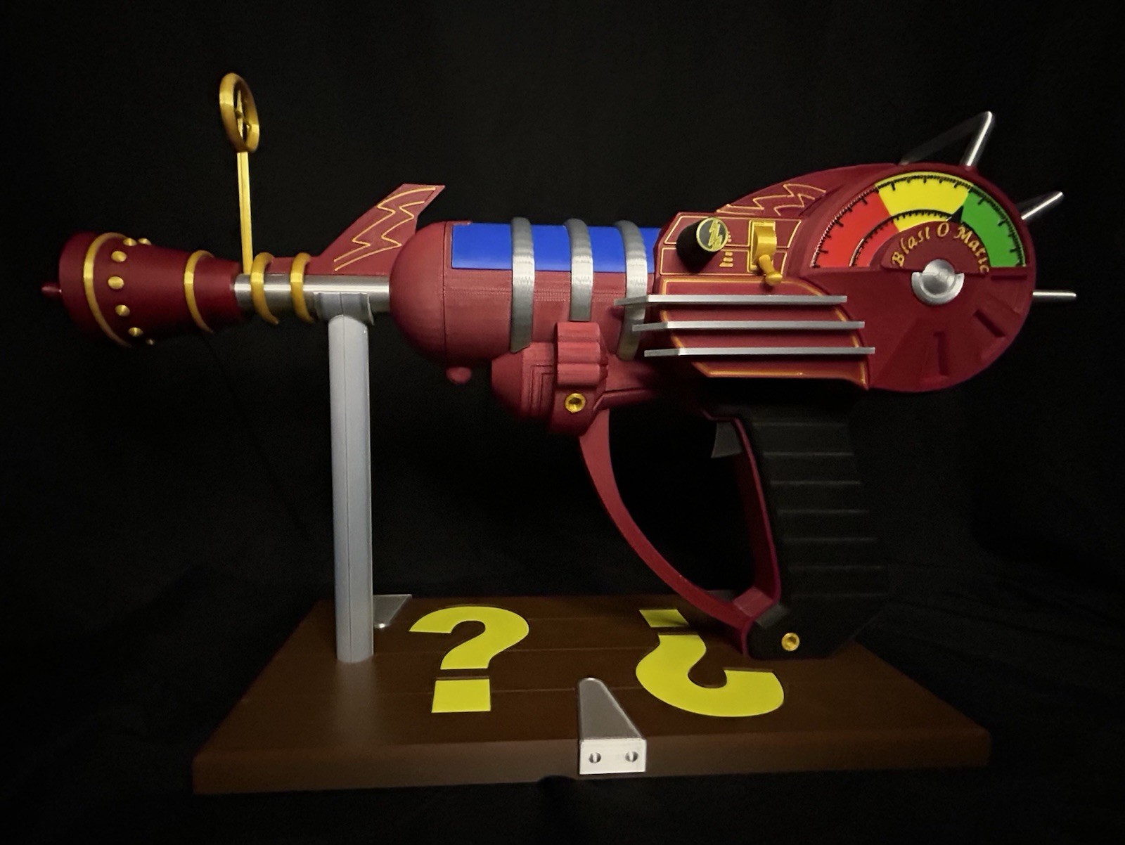 Zombies Inspired 3D Printed Raygun with Reload Canister and Moving Parts