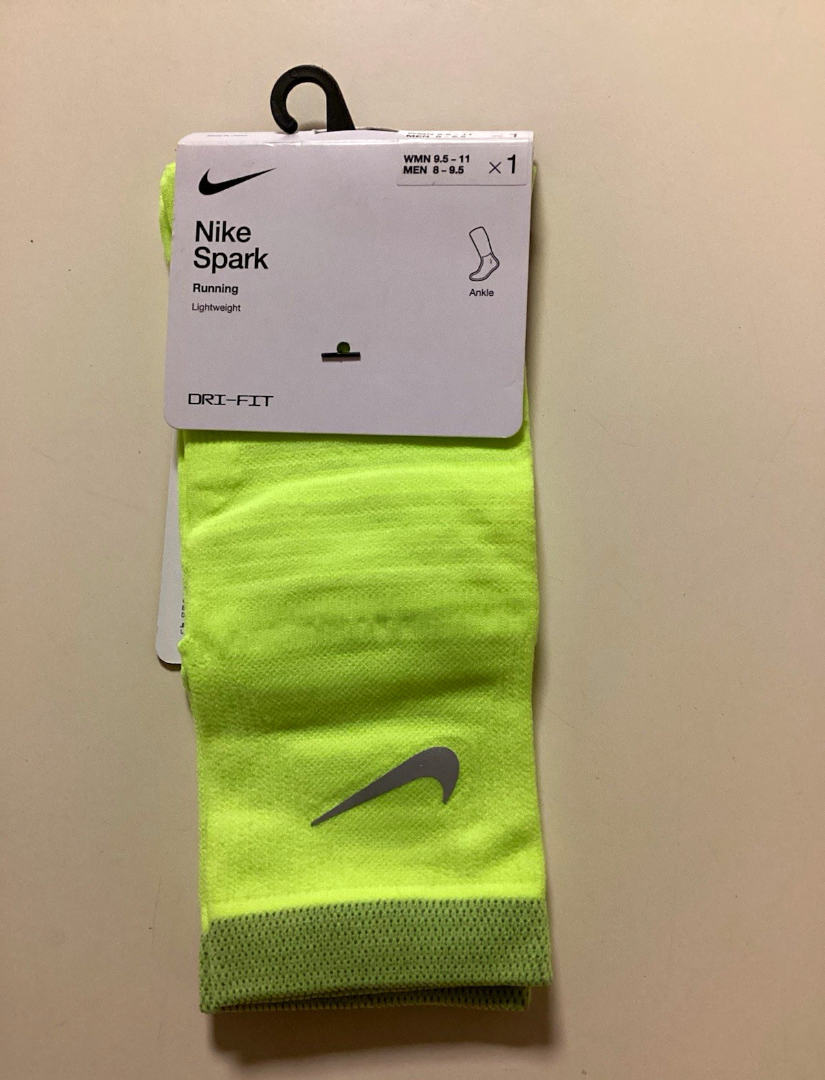 NIKE DRI-FIT RUNNING SOCKS – 5 PAIR LOT – DA3588-702 🔥MSRP $100